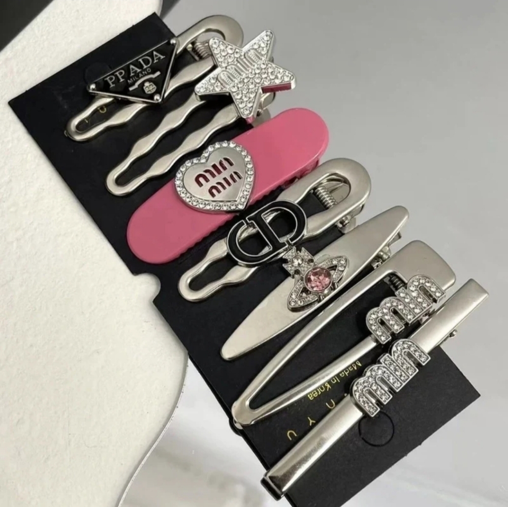 Side Clip Hair Accessories - 5 Piece Set NEW